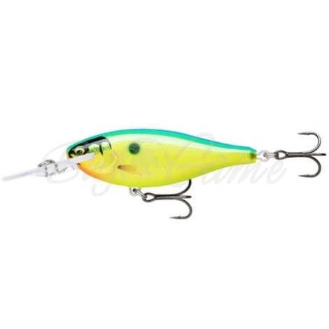 Воблер RAPALA Shad Rap Elite 75F код цв. GDPRT фото 1