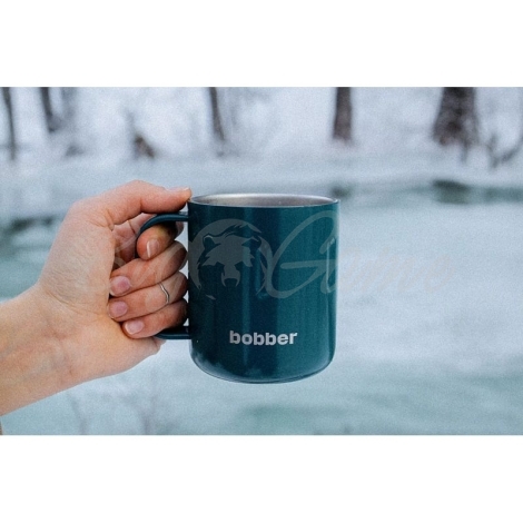 Термокружка BOBBER Mug 0,3 л (тепло 2 ч / холод 4 ч) цв. Deep Teal Т (темно-бирюзовый матовый) фото 3