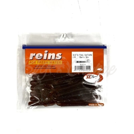 Твистер REINS G Tail Saturn 3,5'' (12 шт.) код цв. L08 фото 1