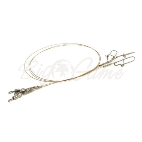 Поводок WIN 1х7 AFW 6 кг 15 см (5 шт.) фото 1