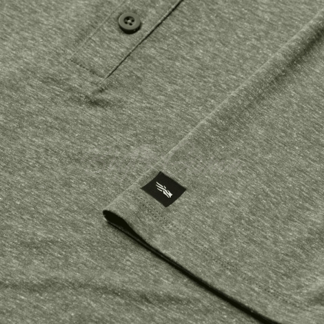Футболка SITKA Essential SS Henley цвет Olive Green Heather фото 7