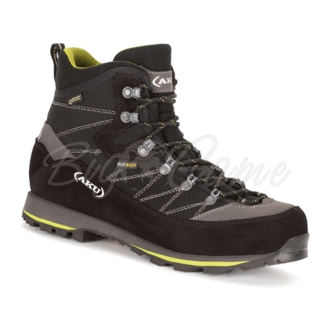 Ботинки треккинговые AKU Trekker Lite III GTX цвет Black / Green фото 1