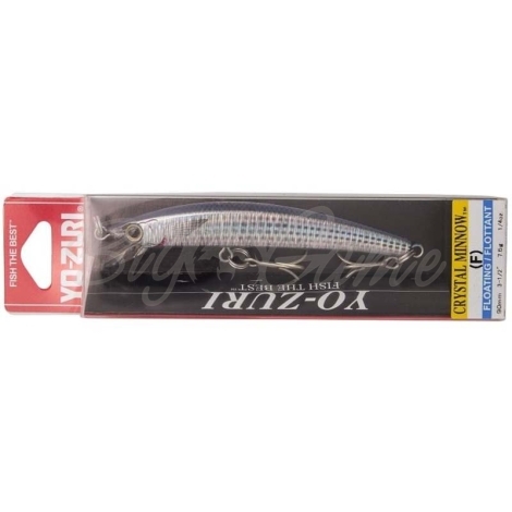 Воблер YO-ZURI Crystal Minnow 90F код цв. SHMT фото 1