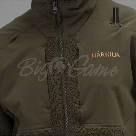 Куртка HARKILA Polar Fleece цвет Willow green фото 5