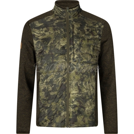 Куртка SEELAND Theo Hybrid Jakke Camo цвет Pine green / InVis green фото 1
