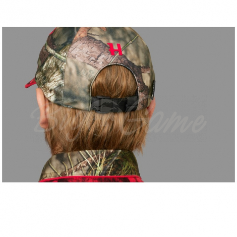 Кепка HARKILA Moose Hunter 2.0 GTX cap цвет Mossy Oak Break-Up Country/Mossy Oak Red фото 4