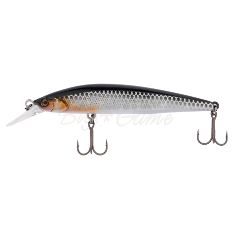 Воблер JACKALL Rerange 95SP MR цв. hl silver & black фото 2