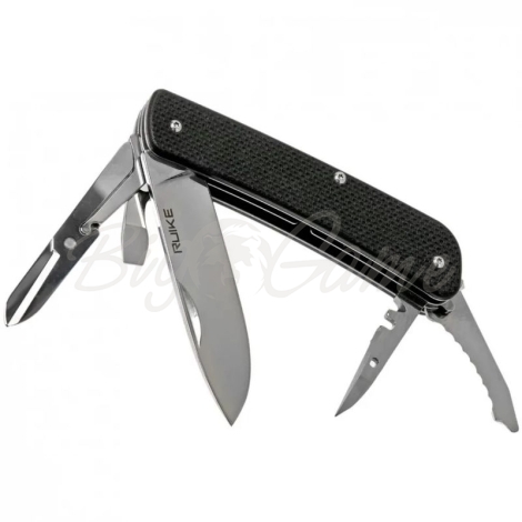 Мультитул RUIKE Knife LD31-B цв. Черный фото 8