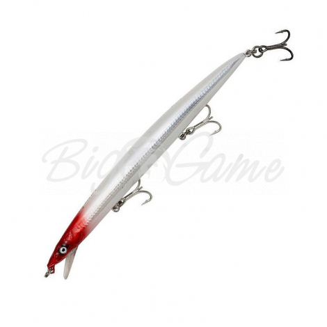 Воблер SAVAGE GEAR MAG Sandeel Jerk minnow SP 21 см цв. 07-Red Head фото 1