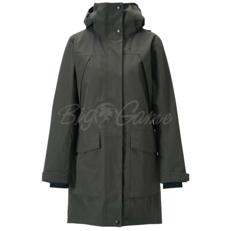 Куртка PINEWOOD WS Rain Parka цвет Dark Green фото 1