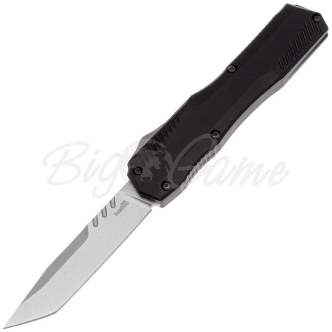 Нож складной автоматический KERSHAW Livewire Tanto CPM MagnaCut рукоять Алюминий 6061-T6 цв. Черный фото 1