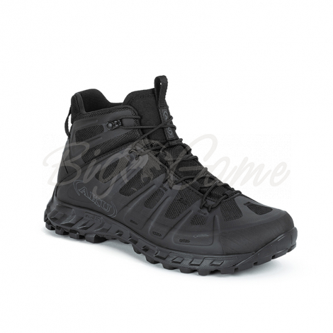 Ботинки треккинговые AKU Selvatica Tactical Mid GTX цвет Black фото 1