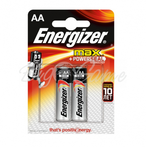 Батарейка ENERGIZER MAX Plus Alk AA BP2 (2 шт.) фото 1