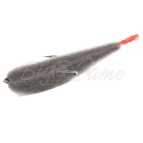 Поролоновая рыбка LEX Zander Fish 7 G (серое тело / красный хвост) фото 1