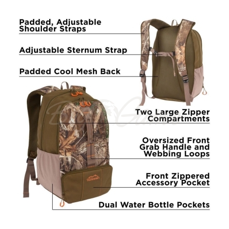 Рюкзак охотничий ALLEN TERRAIN Dune Daypack 30 цвет Realtree Edge фото 3