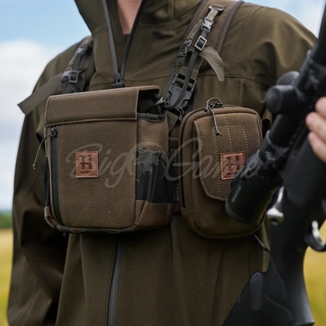 Сумка для бинокля HARKILA Bino Harness цвет Dark willow green фото 9
