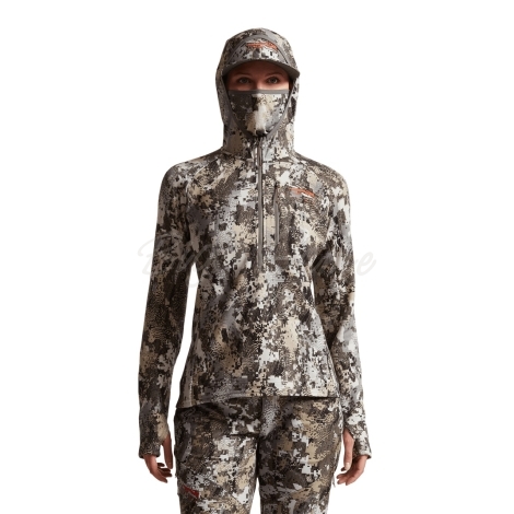 Термокофта SITKA WS Core Merino 330 Hoodie цвет Optifade Elevated II фото 5