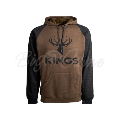Толстовка KING'S Logo Triblend Fleece Hoodie цвет Tan / Charcoal фото 1
