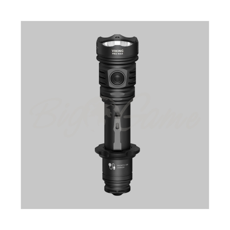 Фонарь тактический ARMYTEK Viking Pro Max Теплый цв. Черный фото 1