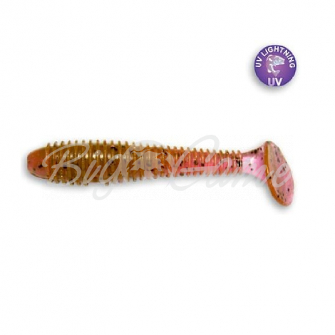 Виброхвост CRAZY FISH Vibro Fat 2,7" (5 шт.) зап. чеснок, код цв. 13 фото 1