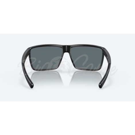 Очки поляризационные COSTA DEL MAR Sampan 580G р. XL цв. Matte Black цв. ст. Blue Mirror фото 2