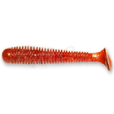 Виброхвост CRAZY FISH Vibro Worm 3" (5 шт.) зап. жареная рыба, код цв. 4 фото 1