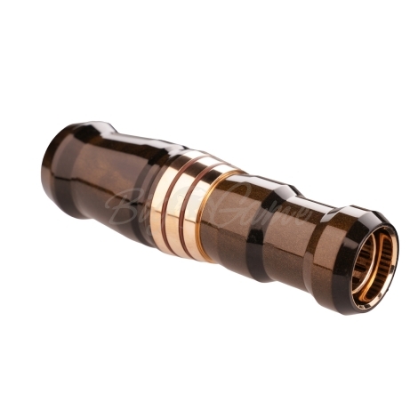 Манок на белолобого гуся D.E.D CUSTOM CALLS Зов вдовы Call of widow Short barrel (делрин) цв. Черное золото фото 4