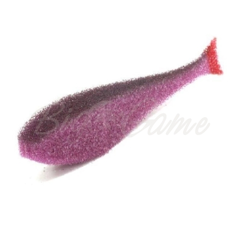 Поролоновая рыбка LEX Classic Fish NO 9 PBB (фиолетовое тело / черная спина / красный хвост) фото 1