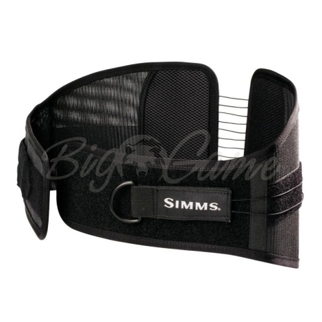 Пояс анатомический SIMMS Back Magic Wading Belt цвет Black фото 2