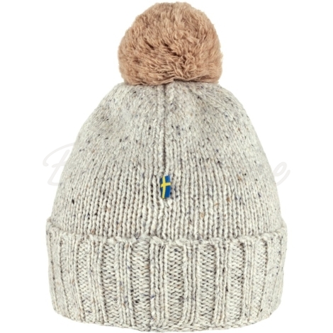 Шапка FJALLRAVEN Ovik Pom Hat цвет Chalk White фото 2