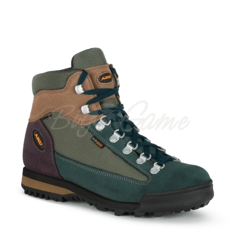 Ботинки треккинговые AKU WS Ultra Light Original GTX цвет Grey / Green фото 1