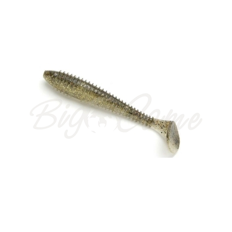 Виброхвост KEITECH Swing Impact FAT 2,8" (8 шт.) цв. #417 Gold Flash Minnow фото 1