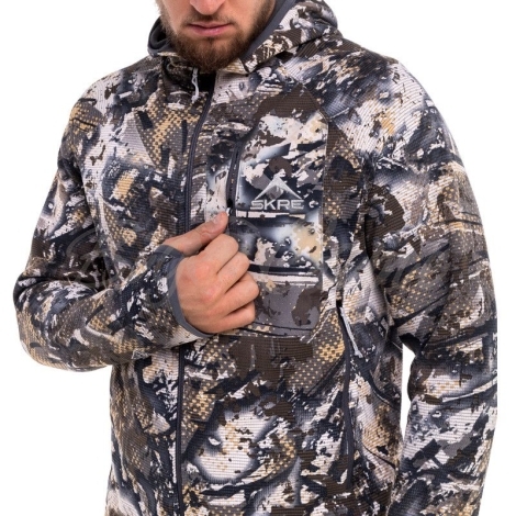 Толстовка SKRE Grid Lite Jacket цвет Solace фото 7