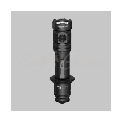 Фонарь тактический ARMYTEK Dobermann Pro Max Белый цв. Черный фото 1