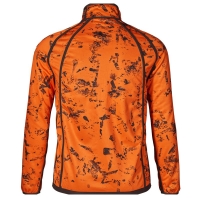 Толстовка SEELAND Vantage reversible fleece цвет Pine green / InVis orange blaze превью 2