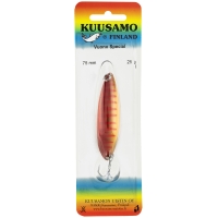 Блесна колеблющаяся KUUSAMO Vuono Special 75/25 код цв. R/FYe-C  превью 3