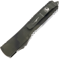 Нож автоматический MICROTECH Ultratech S/E Bohler M390, рукоять алюминий цв. Зеленый превью 2