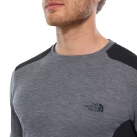 Термокофта THE NORTH FACE Men's Easy LS Top цвет Серый / черный превью 5