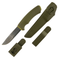 Нож MORAKNIV Bushcraft Forest сталь Sandvik 12C27 цв. Зеленый превью 2