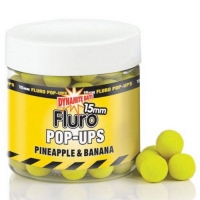 Бойл плавающий DYNAMITE BAITS 15 мм Pineapple & Banana Fluro