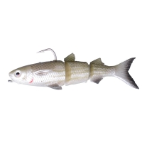 Приманка SAVAGE GEAR 3D TPE Mullet SS 13 см цв. 02-Green Silver