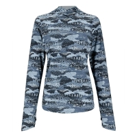 Термокофта SIMMS Women's Bugstopper SolarFlex Hoody цвет Shroud Selvedge