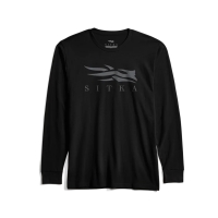 Лонгслив SITKA Icon LS Tee цвет Black / Charcoal