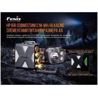 Фонарь налобный FENIX HP16R цвет черный превью 16