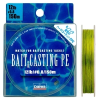 Плетенка DAIWA Bait & Cast PE 0,8 12Lb 150м