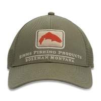 Кепка SIMMS Trout Icon Trucker цвет Riffle Green