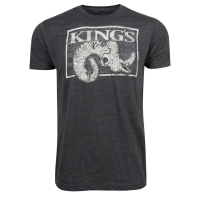 Футболка KING'S Ram Skull Tee цвет Heather Graphite превью 4