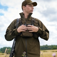 Сумка для бинокля HARKILA Bino Harness цвет Dark willow green превью 7