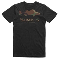 Футболка SIMMS Walleye Logo T-Shirt цвет Black превью 2