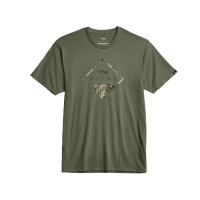 Футболка SITKA Optifade Badge Tee цвет Olive Green